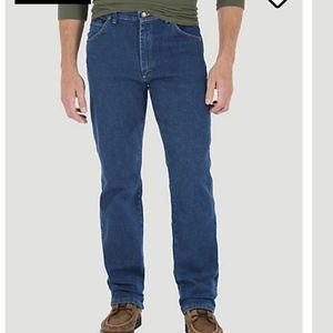 Vintage Wranger Men's Full Fit Jeans Size 38 Long